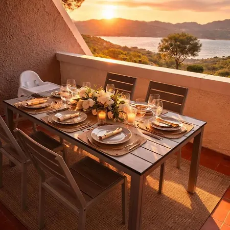 Apartament 4 Posti Letto - Terrazza Vista Mare - Porto Rotondo Vicino Al Mare - Wifi - Parcheggio Gratuito *